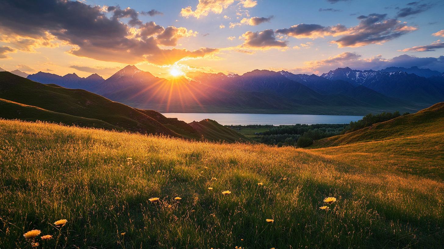 Отдых на берегу Алаколя